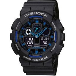 Casio Montre G-shock Ga-100 Black One Size Homme