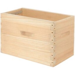 Hirondelle : Ruches Premium en Cryptomeria (bois très léger) Corps Hirondelle à tenons Dadant 6 cadres