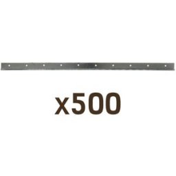 Apiculture.net - Matériel apicole français Carton de 500 bandes lisses 450mm pour Dadant 12 cadres
