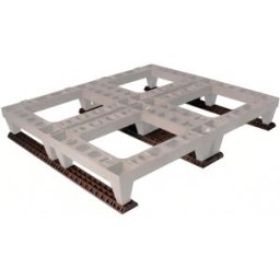 Nicot - Fabricant Français de Matériel Apicole en Plastique 3 semelles pour 2 palettes support Nicot 2 ruches