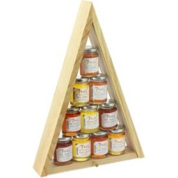 Apiculture.net - Matériel apicole français Coffret pyramide pour 10 pots de 125g
