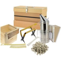 Apiculture.net - Matériel apicole français Caisse à outils en bois complète - Tool box