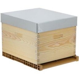 Apiculture.net - Matériel apicole français Ruche à tenons Dadant 10 cadres + Fond aéré