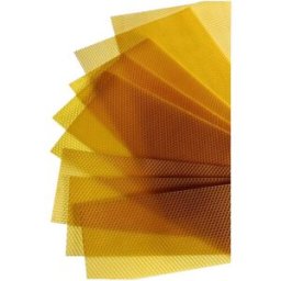 Apiculture.net - Matériel apicole français 5 kg de feuilles de cire d'abeille gaufrées Langstroth Sélection