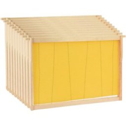 Apiculture.net - Matériel apicole français 10 cadres cirés Dadant corps Hoffmann