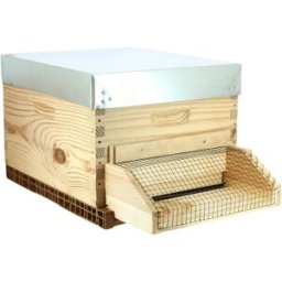 Apiculture.net - Matériel apicole français Muselière anti-frelons pour ruches Dadant/Langstroth