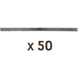 Apiculture.net - Matériel apicole français 50 bandes lisses 450mm pour Dadant 12 cadres