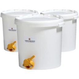 Apiculture.net - Matériel Apicole 3 maturateurs 40 kg en plastique