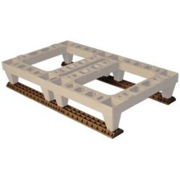 Nicot - Fabricant Français de Matériel Apicole en Plastique 2 semelles pour palette support Nicot 2 ruches