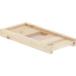 Hirondelle : Ruches Premium en Cryptomeria (bois très léger) Fond Hirondelle aéré pour ruchettes 6 cadres
