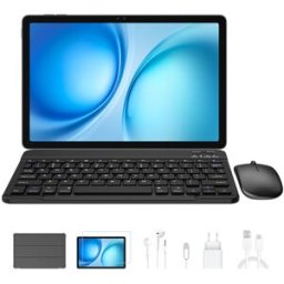 Blackview Zeno 10 Tablette 11 pouces, écran 2K FHD 90 Hz, double SIM 4G + Wi-Fi 5G, 24 Go (8 + 16) de RAM + 256 Go de ROM, batterie de 8800 mAh, mode PC, Widevine L1, Face ID, appareils photo 13 MP + 16 MP, GPS, prise en charge OTG avec clavier et stylet,