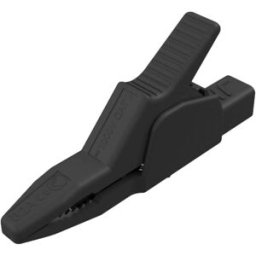 Hirschmann Test & Measurement AK 2 B 2540 I sw Pince crocodile de sécurité enfichable 4 mm CAT II 1000 V noir