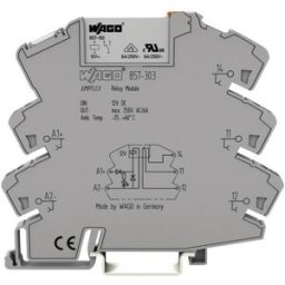WAGO 857-303 Module relais Tension nominale: 12 V/DC Courant de commutation (max.): 6 A 1 inverseur (RT) 1 pc(s)