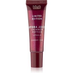 MUA Makeup Academy Hydra Juice Peptide Shimmer Lip Balm baume à lèvres pour un éclat lumineux teinte Chery Kiss 10 ml