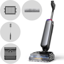 Tineco Floor One S9 Artist Steam Pro - Autolaveuse vapeur 3-en-1 : lave, aspire et nettoie à la vapeur