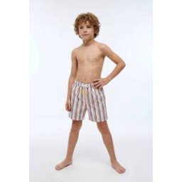 MONOPRIX Short de bain rayé 5 ans