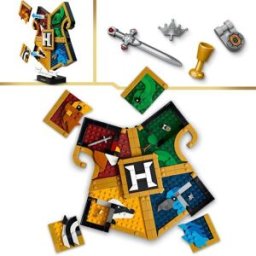 Le blason des maisons de Poudlard LEGO Harry Potter TM 76462