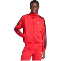 Adidas Originals Sweat-shirt à Zip Firebird Vivid Red S Homme