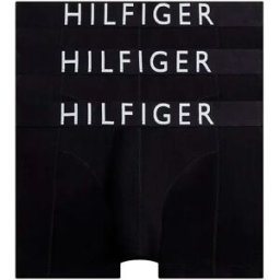 Tommy Hilfiger Boxers Um0um03885 Trunk 3 Unités Black / Black / Black M Homme