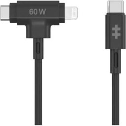Targus Câble Usb-c Hyperjuice Black / Silver One Size unisex
