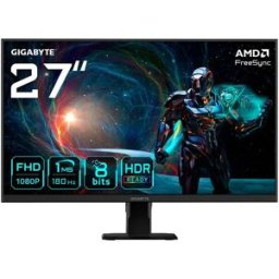 Gigabyte Écran Gaming Gs27fa 27´´ Full Hd Ips Led 180hz Black One Size unisex