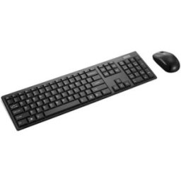 IBM Idg Clavier Et Souris Sans Fil 100 Usb Espagnol Black One Size unisex