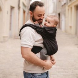 NéoBulle Porte bébé préformé Néo Noir V3