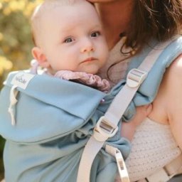 NéoBulle Porte bébé préformé Néo+ Azur V2