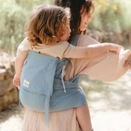 NéoBulle Porte bébé Mei Tai P'tit Evo Azur Porte Bébé