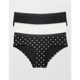 MONOPRIX Lot de 3 shorties LEXIE en coton BIO GOTS L