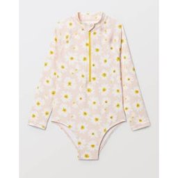MONOPRIX Maillot de bain 1 pièce manches longues anti-UV imprimé 4 ans