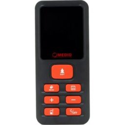Medid Télémètre Laser Red Laser Distance 60m Black / Red 60 m