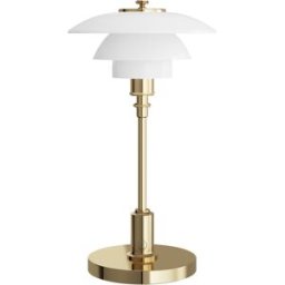 Louis Poulsen - Lampe sans fil rechargeable PH - Or - Verre soufflé bouche - Designer Poul Henningsen