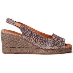 Toni Pons Sandales Compensées En Sparte Flavia-le Leopard EU 37 Femme