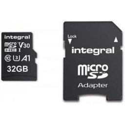 Integral Carte Mémoire Microsd Hc/xc 32gb Black One Size unisex
