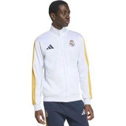Adidas Veste De Survêtement Real Madrid Dna White S Homme