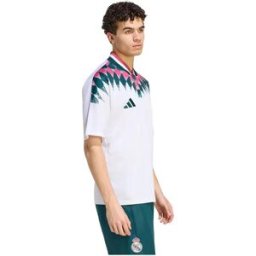 Adidas T-shirt à Manches Courtes Real Madrid Stadium White M Homme