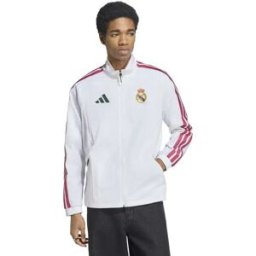 Adidas Veste De Survêtement Real Madrid Home Anthem White S Homme