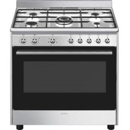 Piano de cuisson dessus gaz SMEG GAMME ELITE CX90GM