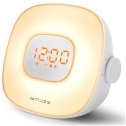 Radio réveil lumineux MUSE ML198CR