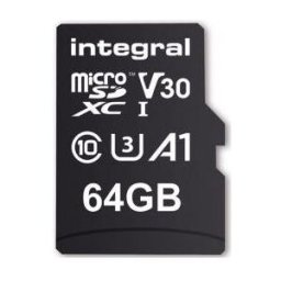 Cartes micro sd INTEGRAL INMSDX64G-100V30