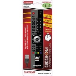 Telecommande origne MBG FREEDOM 1-1 NOIRE