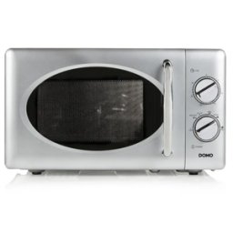 DOMO Micro Ondes mono 5 niv puiss 25L 27cm 900W Silver /1 DO3025