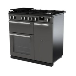 Falcon piano de cuisson Infusion Ngc 5 foyers gaz 90 CM CHARBON Mat satiné