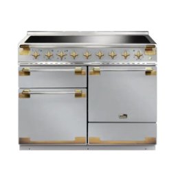 Cuisinière FALCON ELISE LUXE 110 Induction Inox/Laiton Antique- ELS110EISS/AB-EU