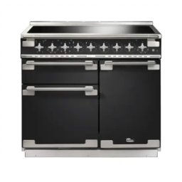 Cuisinière FALCON ELISE 100 Induction charbon Mat satiné/nickel brossé ELS100EICB/-EU