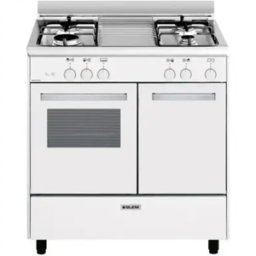 GLEM cuisinière butanette 80 cm blanche GA85PMWH