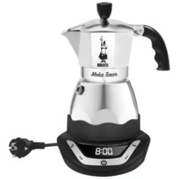 BIALETTI Cafetière italienne électrique 3 tasses - Moka Timer