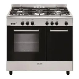 GLEM Cuisinière grande largeur butanette GA960PCGIX