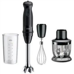 BRAUN PIED MIXEUR 1000W 21 VITESSES PIEDS METAL MQ50202M